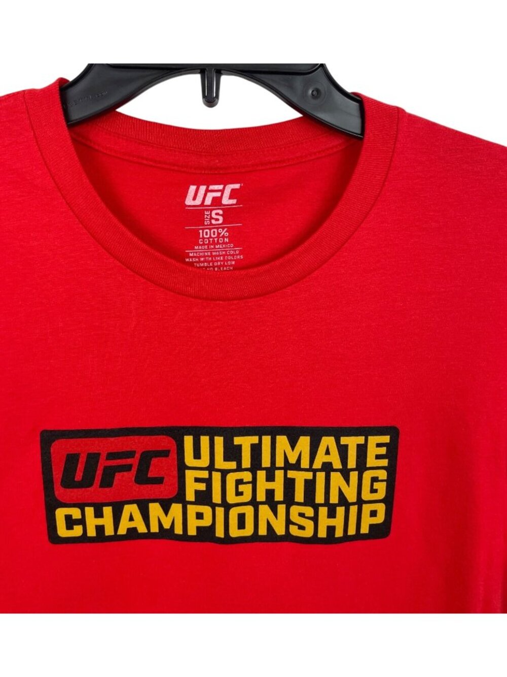Ultimate Fighting Championship UFC Red Short Sleeve Graphic T-shirt Mens Size S - Picture 3 of 8